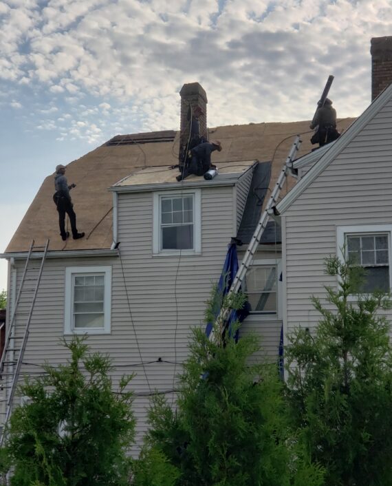 Roof Replacement with Complete Resheathing